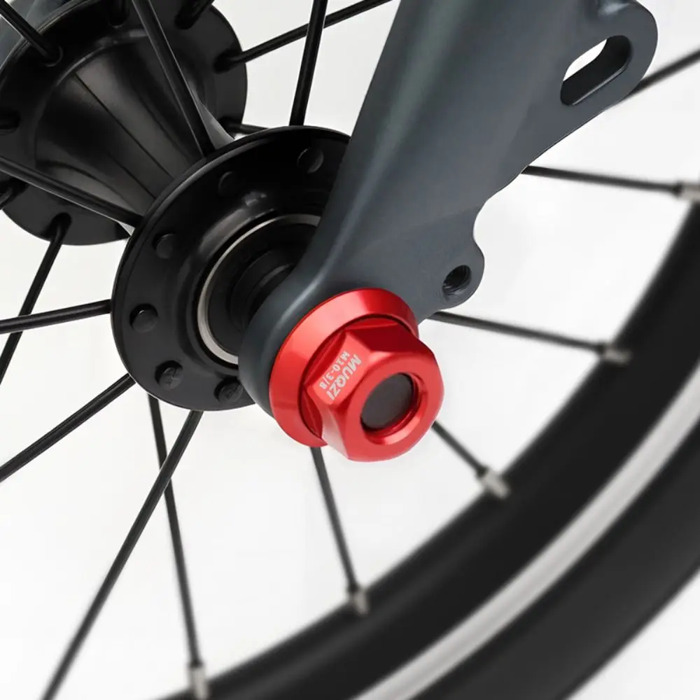 2 個 M9/M10/M10 * 3/8 自転車ハブナット高強度防錆リアアクスルネジアルミ合金陽極酸化自転車アクセサリー