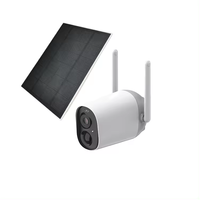 Wifi 1080P Home Smart Wireless IP Outdoor CCTV Security Solar Camera Long Life Rechargeable Battery Two-way Speaking