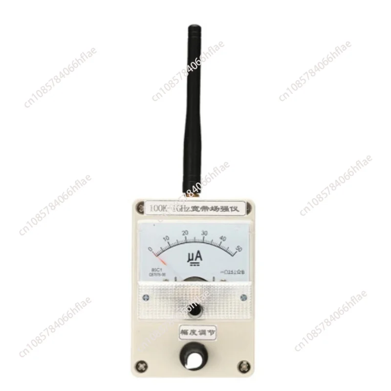 100KHz-1GHz Wideband Field Strength Meter, Portable RF Field Strength Tester for Antenna & Walkie Talkie Radiation