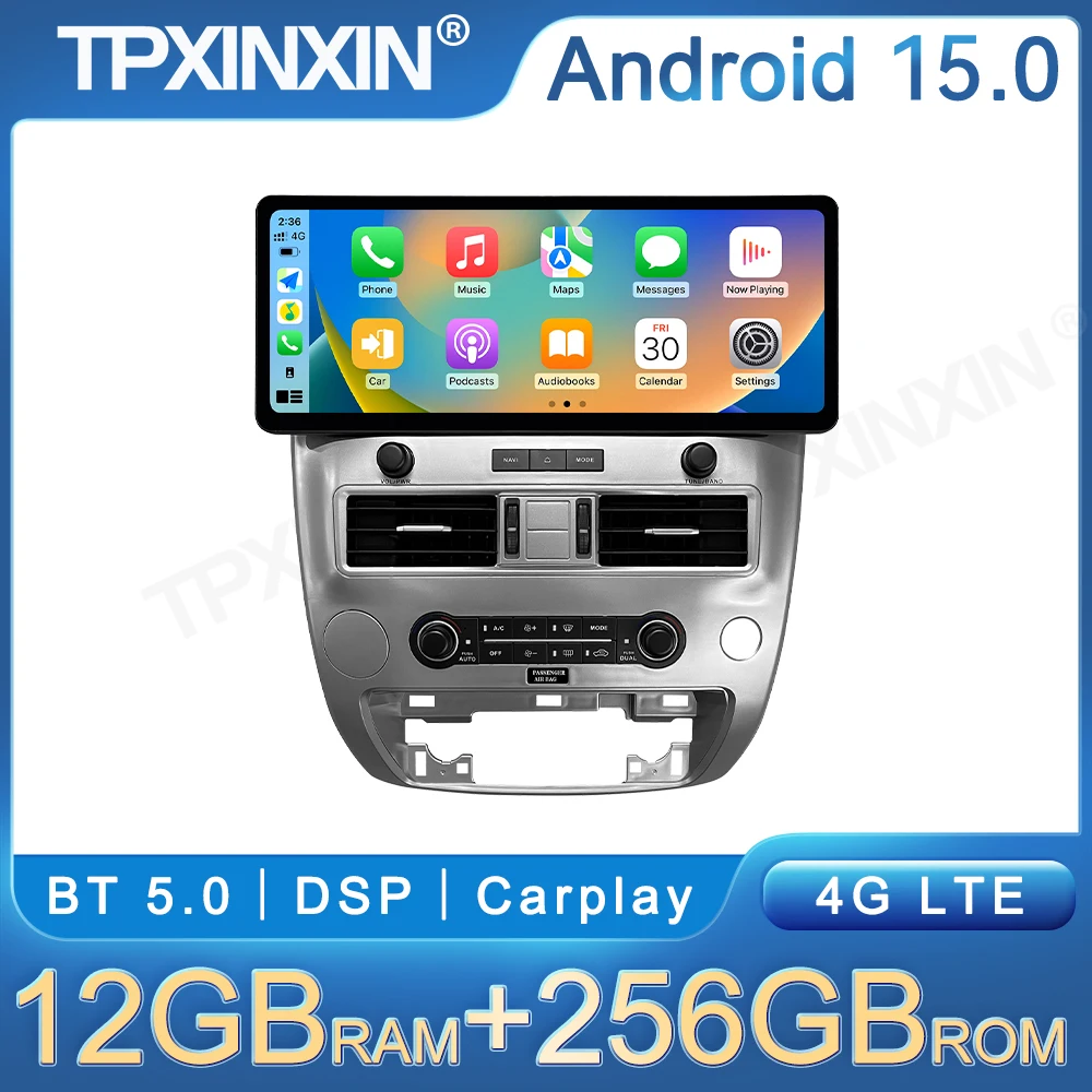 

Android Auto Carplay For Infiniti QX56 For Nissan Armada 2008-2015 Car Radio 17 Inch Stereo Multimedia Player GPS Navi Head Unit