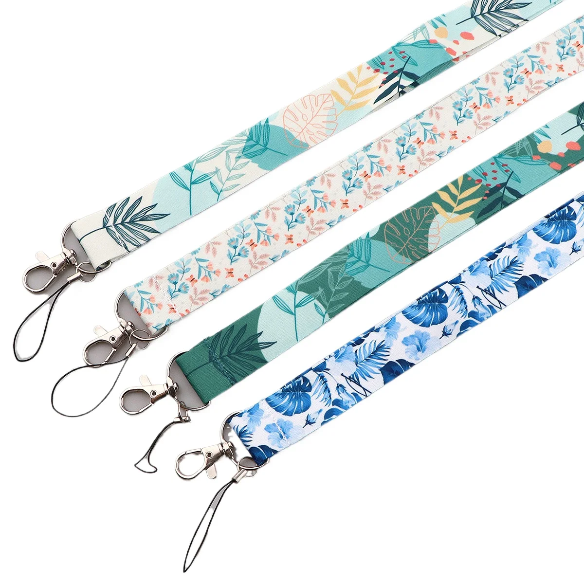 

Ремешки для ключей, цветы, ремешок на шею для карт, бейдж, брелок для спортзала, ремешок для ключей, держатель для ключей «сделай сам», веревка, ремешок для телефона