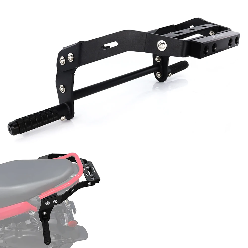 

For HONDA navi 2022 2023 2024 2025 Motorcycle Steel Sub Cage with Stunt Pegs and Scrape Bar Rear Footrests Subcage and 12 bar