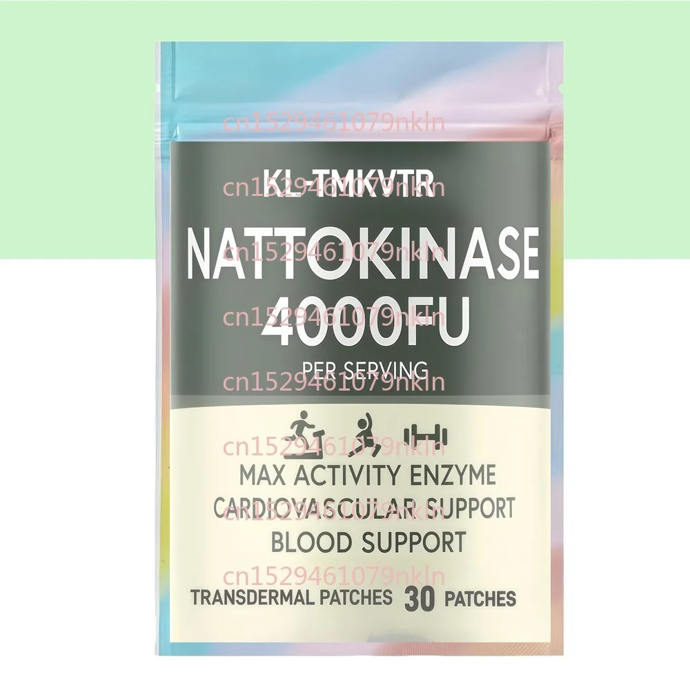

30 трансдермальных пластырей с наттокиназой - Премиальная формула наттокиназы для поддержки здоровья сердца