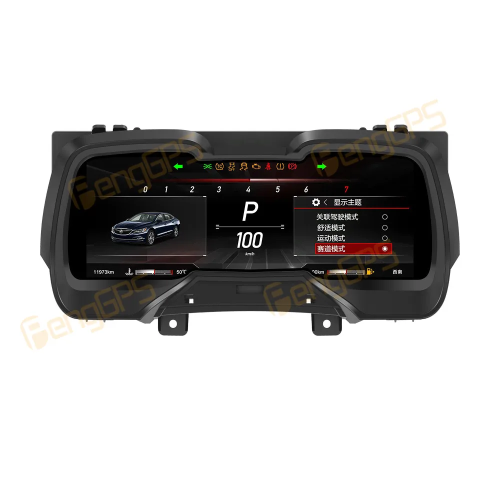 

12,3 цифровой дисплей, приборная панель для Chevrolet Camaro 5-го поколения, ЖК-дисплей 2011-2015, таблица скорости, виртуальная информация автомобиля