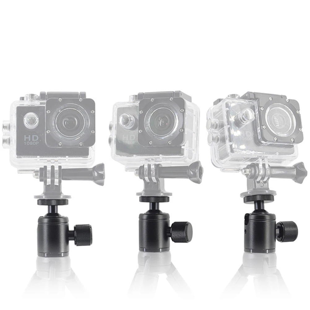 

Desktop Tripod Ball Head 360 Degree Rotate 1/4 Inch Screw Mini Mount For Camera Camcorder Led Light Flash Holder Photography