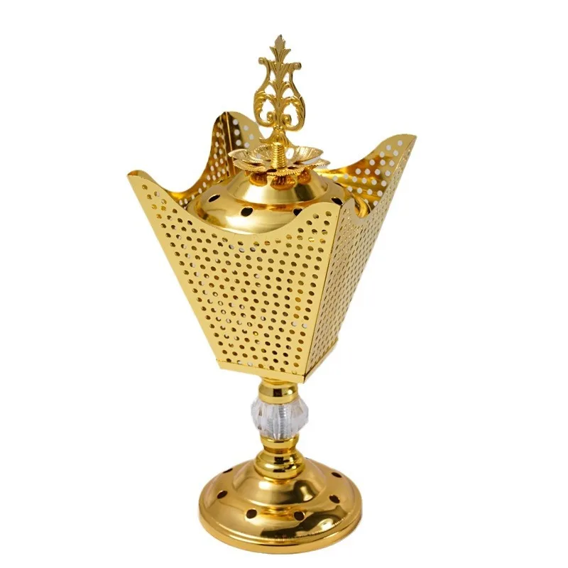 

Incense burner Metal incense burner Home decoration incense burner with box