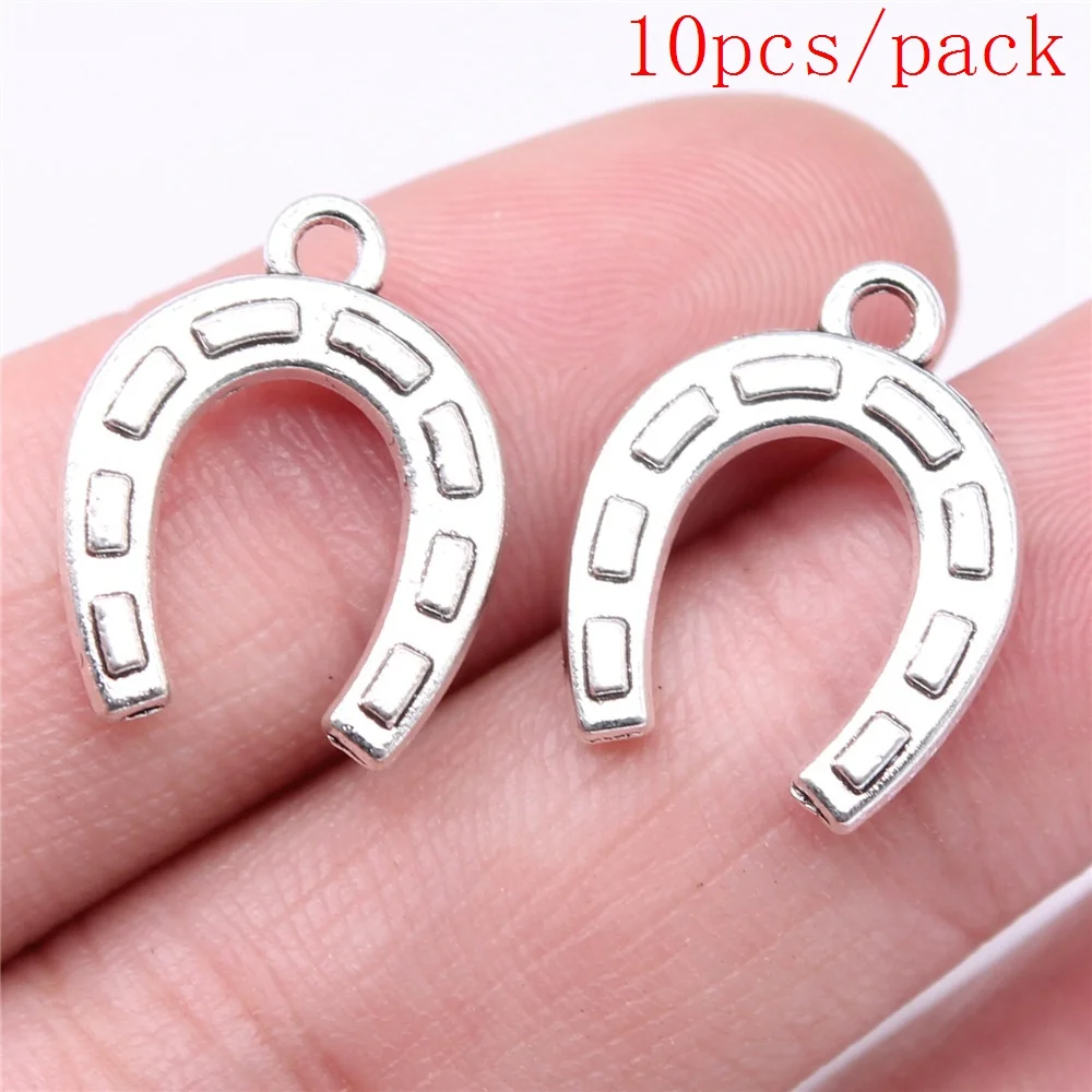 Bulk Charms For Jewelry Making Kit Pendant Diy Jewelry Accessories Lucky Horse Shoe Horse Head Charms