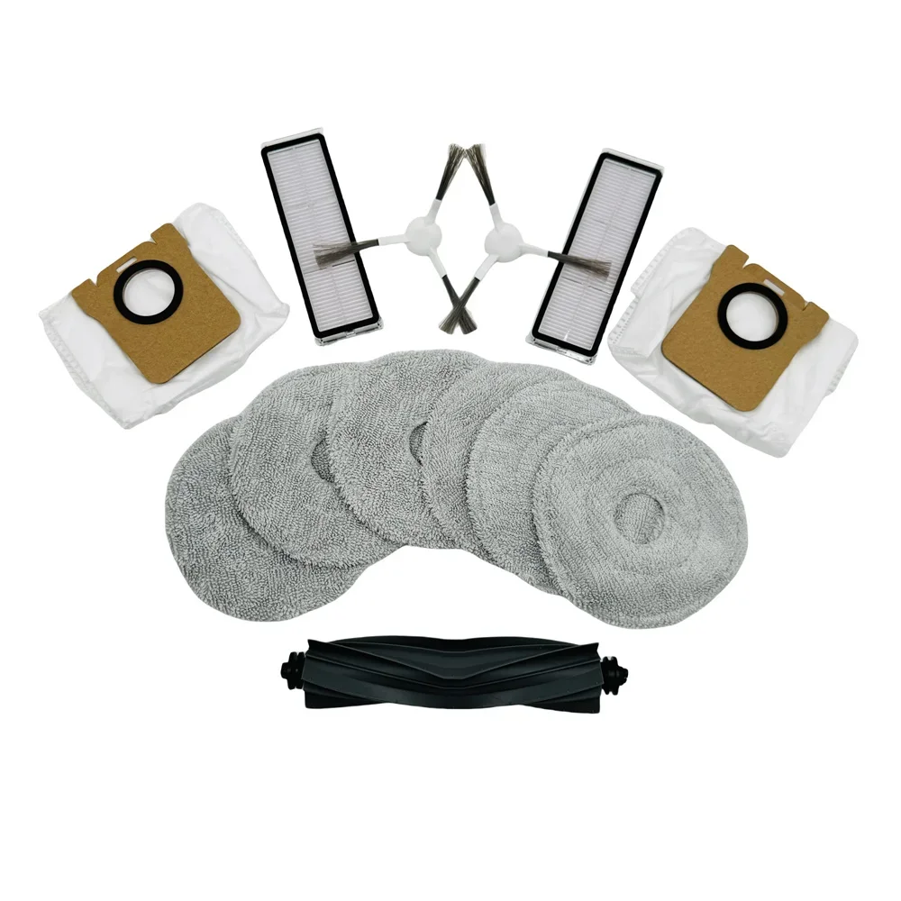 Dreame Bot L10s Ultra / L10s Ultra HT เครื่องดูดฝุ่นหุ่นยนต์อุปกรณ์เสริม, ถุงเก็บฝุ่น/แปรงหลัก/แปรงด้านข้าง/ตัวกรอง/Mop