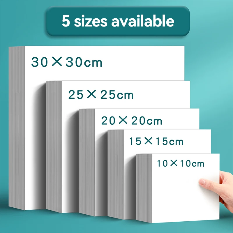 

10/30cm Sketch Drawing Paper 50/100sheets 250Gsm Marker Paper for Sketching Marker Pen Colored Pencils Graphite Charcoal Pastels