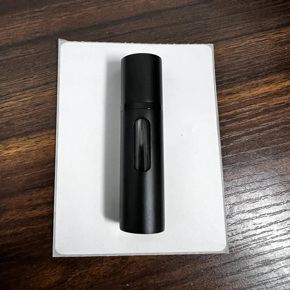 زجاجة عطر زجاجية قابلة لإعادة الملء سعة 5 مل مع مضخة رائحة رذاذ محمولة للسفر حاويات مستحضرات التجميل الفارغة زجاجة رذاذ رذاذ صغيرة