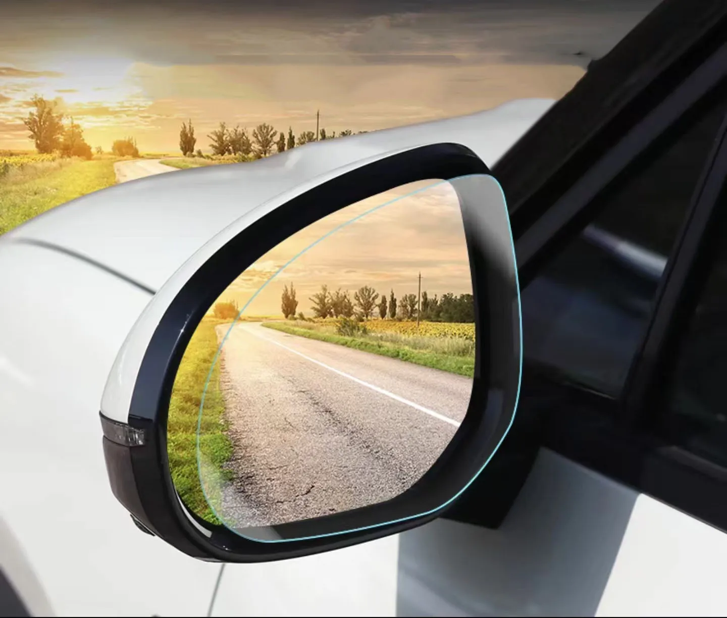 Car exterior decoration accessories, rearview mirror protective patch, hydrophobic patch for BYD YUAN UP PRO EV 2024 2025