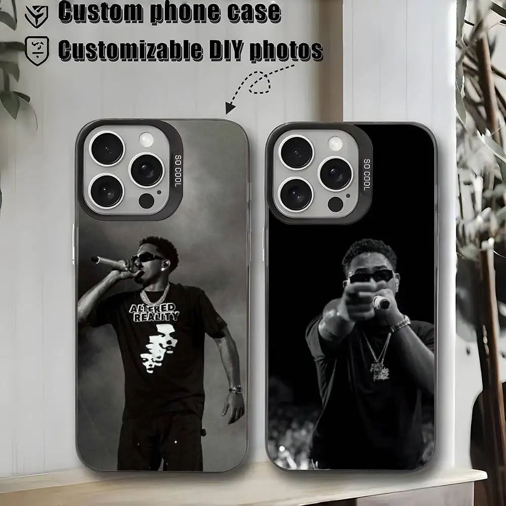

Rapper Singer M-Myke Phone Case For iPhone 16,15,14,13,12,11,Mini,Pro,MAX,plus,Black Matte Shockproof Cover