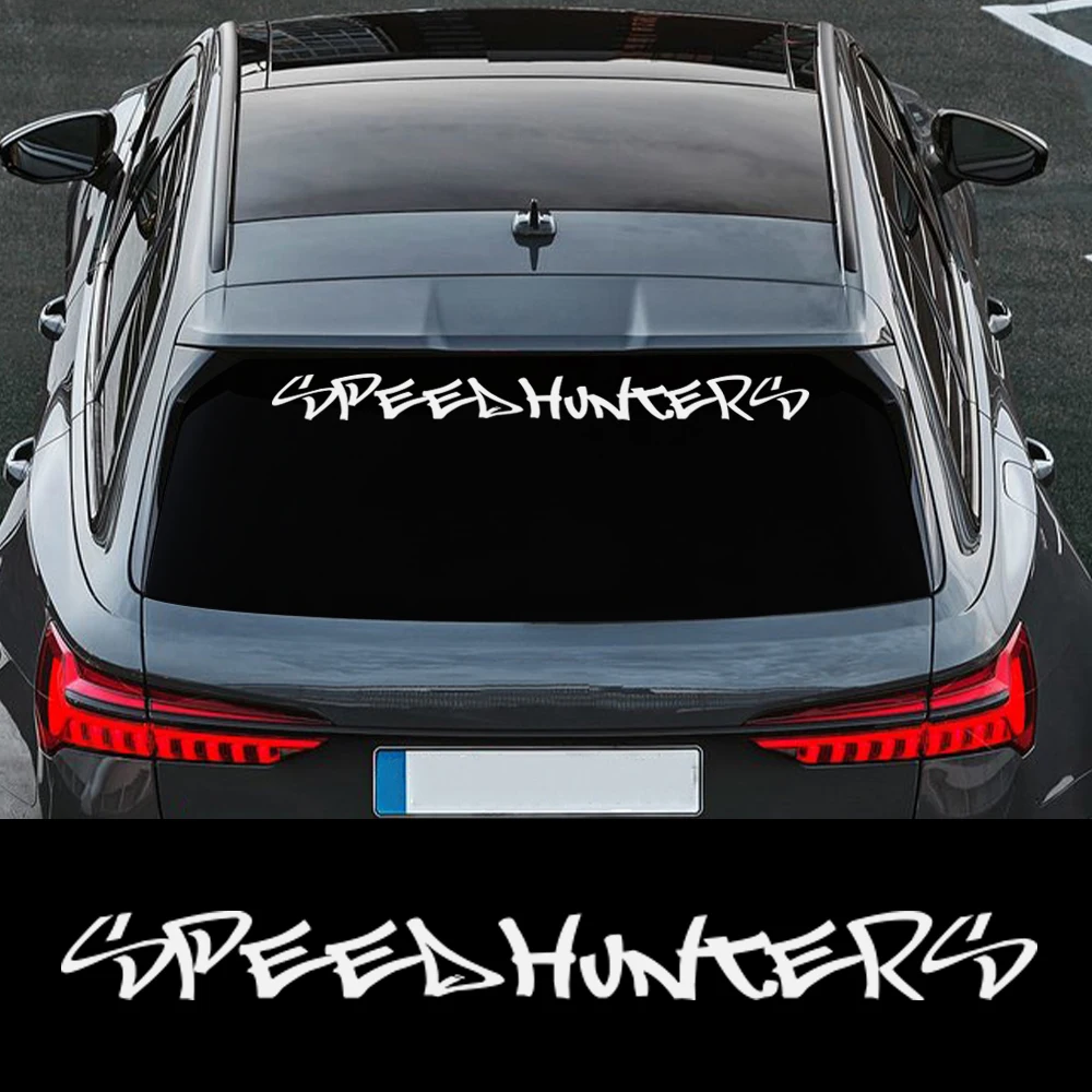 Creative Speed hunters Car Sticker Auto Windshield Window Side Body Decoration Vinyl Decor Decal Motorcycle Tuning Accessories