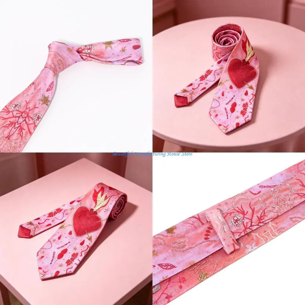 e56a-high-quality-polyester-flame-heart-shaped-necktie-for-parties-and-daily-outfits