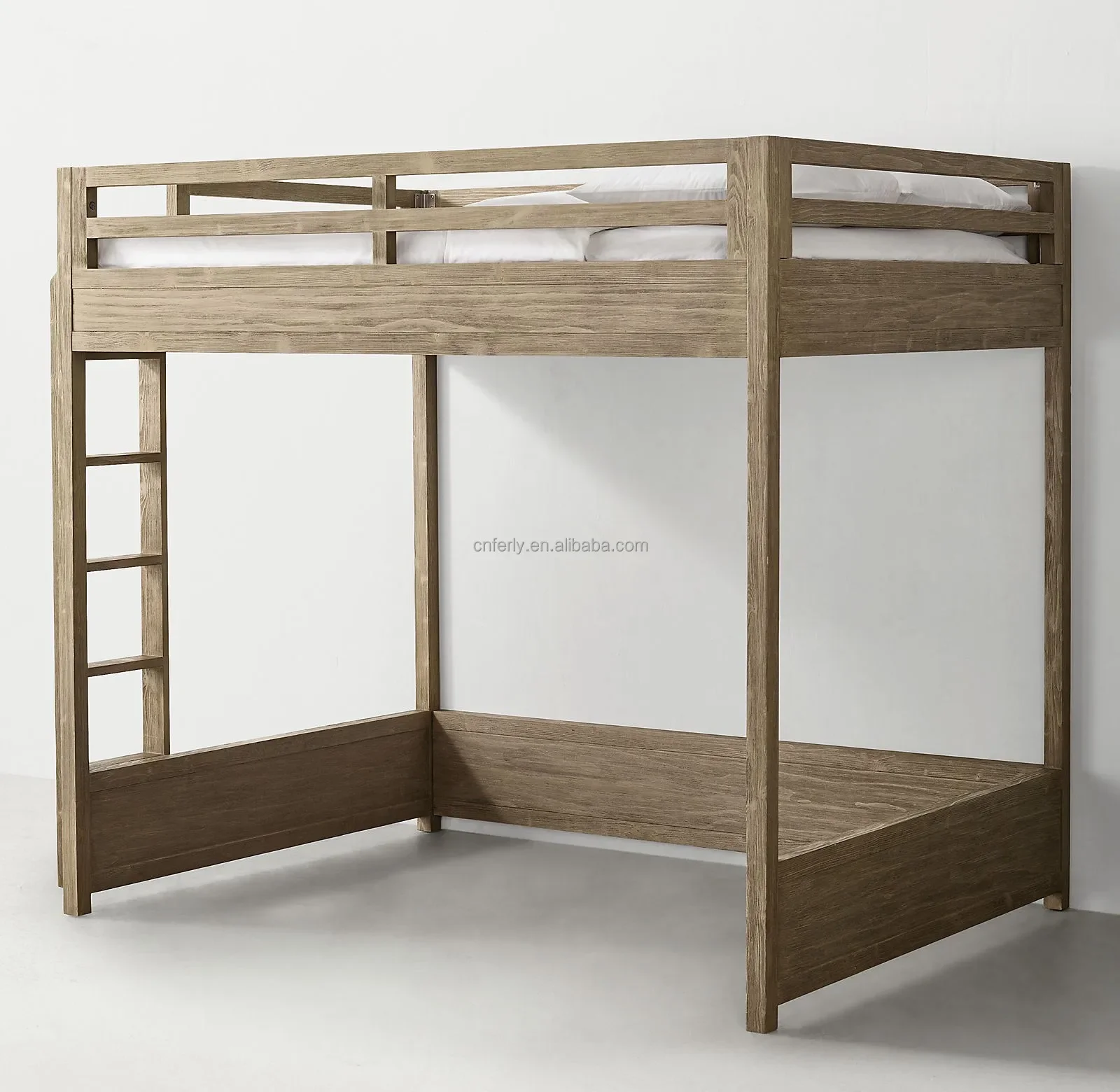 

Luxury Modern Bedroom Furniture Set Kids' Beds Children Bunk Beds Children's Study Loft Wood Bunk Beds