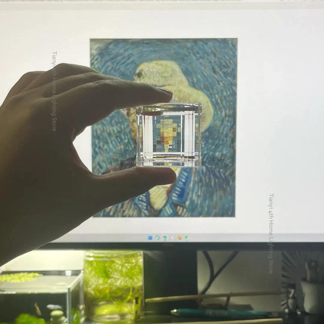 Crystal Pixel Filter, Pixel Prism Lens, Photography Filter, Creative Pixel Art, Portable and Unique Creative Gift