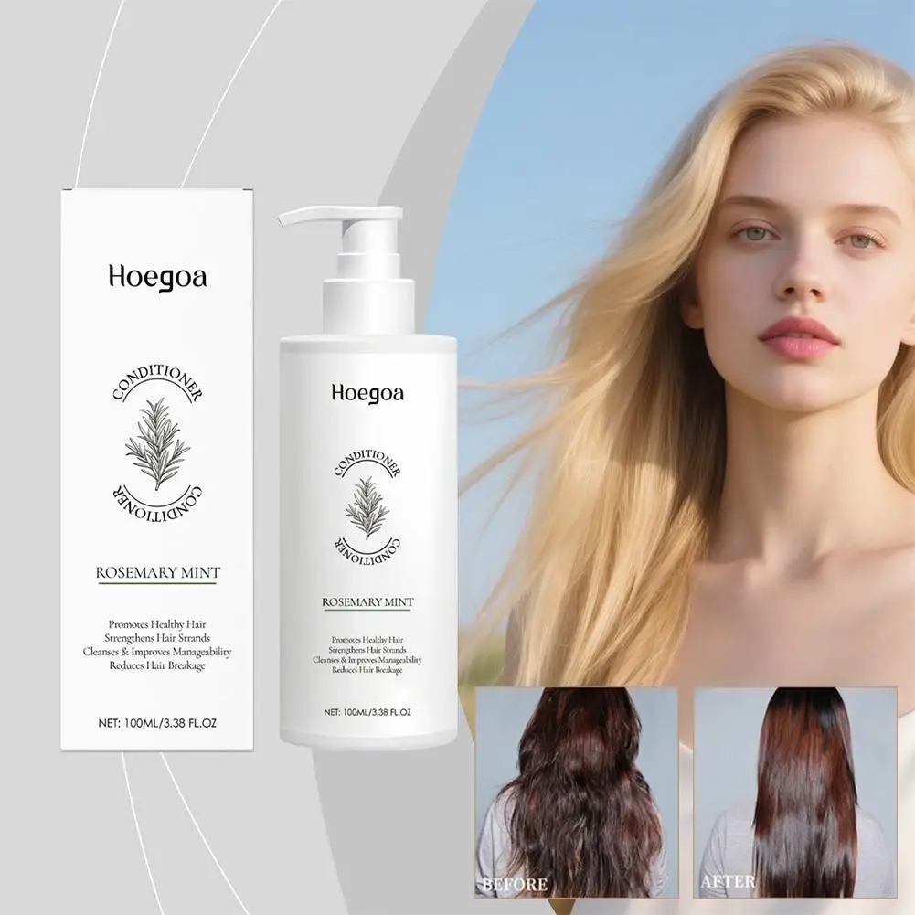 

100mL Hair Care Essential Oil Rosemary Mint Hair Strengthening Oil Nourishing Treatment for Ends and Dry Organics Hair I6G5