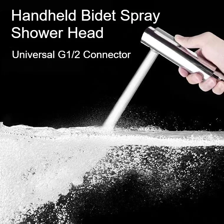 

ABS Household Cleaning Shower Accessories Universal Toilet Bidet Spray Shower Head Sprayer Gun Bathroom Handheld Cleaning Nozzle