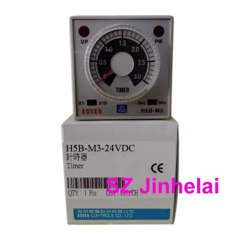 Authentic Original FOTEK Time Relays H5B-M1 H5B-M3 H5B-M6 220VAC 24VDC Timer