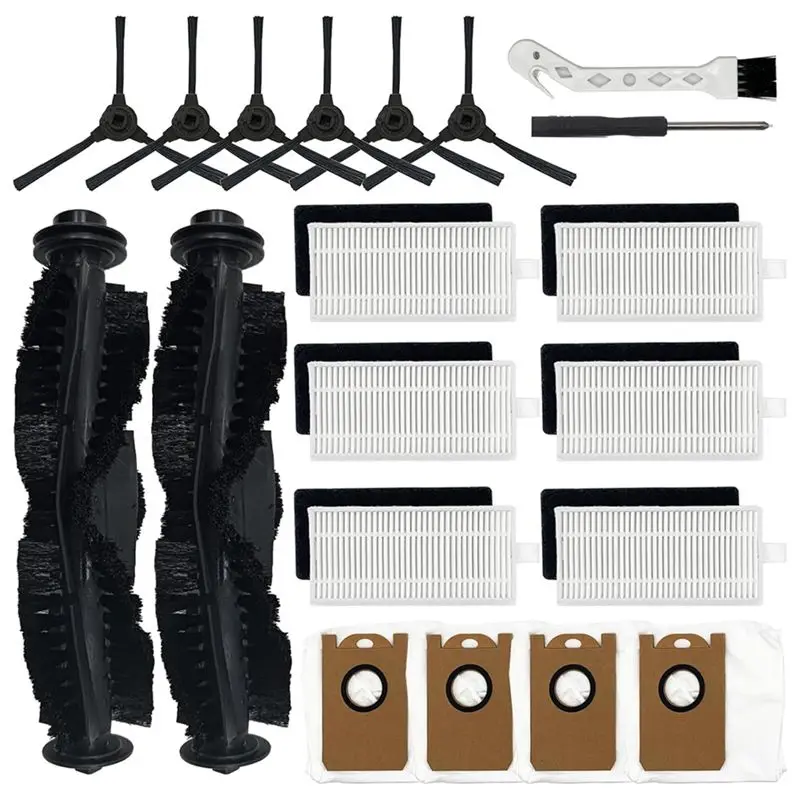 

Комплект аксессуаров ABBY для робота-пылесоса Ihome Autovac S1 Pro, запасные части для робота-пылесоса IHRVS1PRO-3BLK