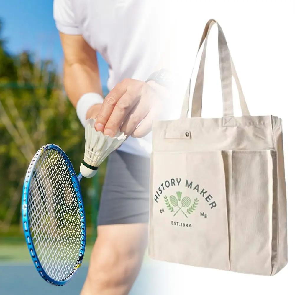 Thickened Badminton Rackets Bag Large Capacity Portable Racquet Pouch Cover Badminton Accessories Computer Bags Tote Bag