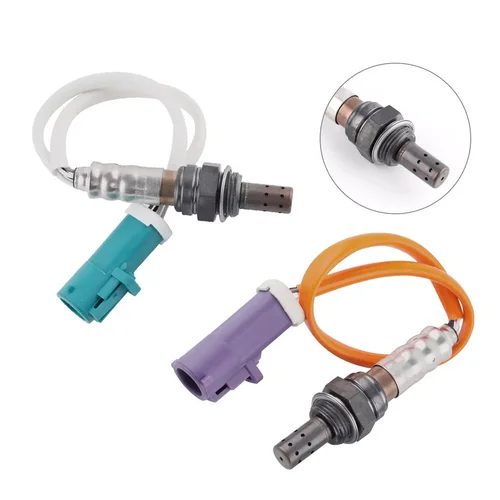 Imagen 2 del producto Sensor de oxígeno para Ford Fiesta 1.6L 2011-2019 2 uds aguas arriba abajo 4 cables delantero trasero Lambda 234-4493 234-4555 accesorios de coche