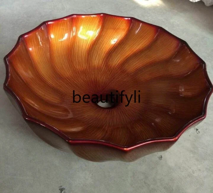 

ss Boutique high-end wood grain, marble grain, art pot on stage, flower shape