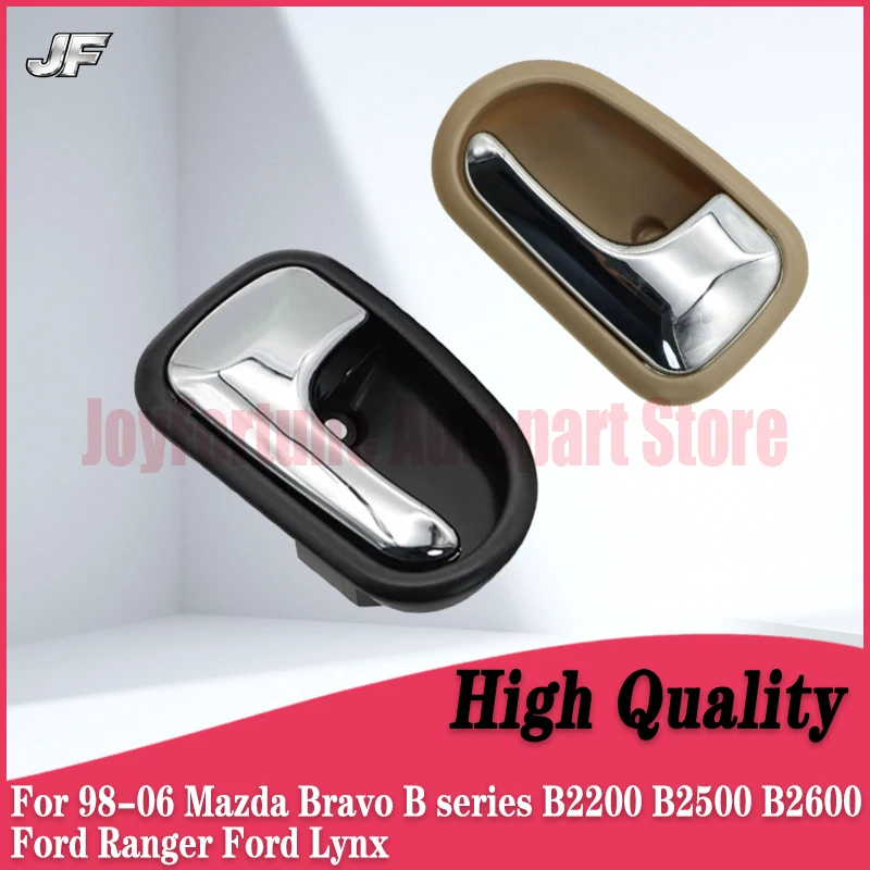 Door Inner Handle Interior Handle Black And Chrome For 98-06 Mazda Bravo B series B2200 B2500 B2600 Ford Ranger Ford Lynx