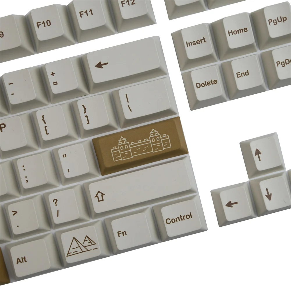 Mechanical Keyboard Keycap 142 Key Cherry Profile GMK Full Keycap Sets ISO Enter Keys For GH60 GK61X GK64X GK68 84 87 96 980 104