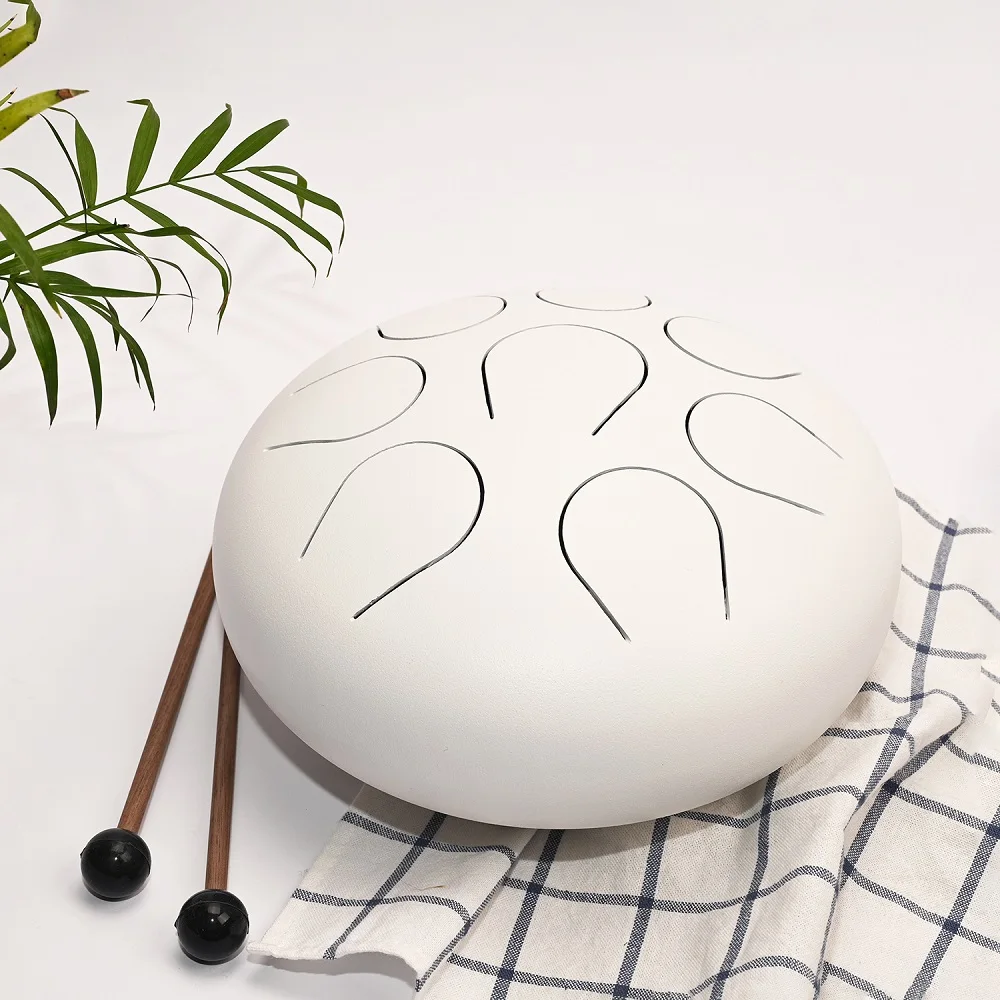 Popular Musical Instrument Steel Tongue Drum Sound Bath Hand Pan Drum