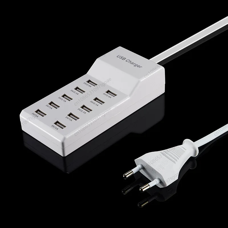 

Multi-port usb charger intelligent shunt charging 5V10A mobile phone charging head direct charging ce certification