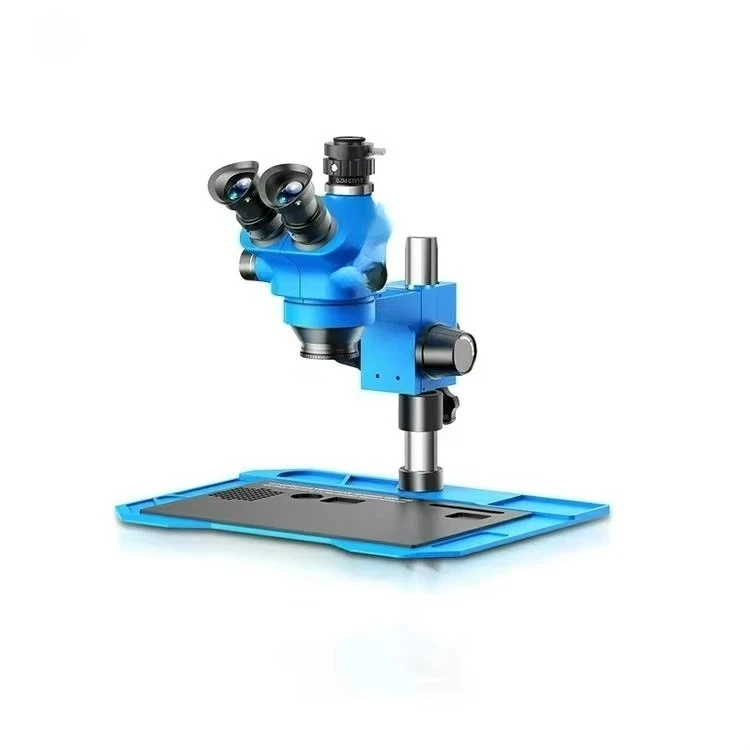 Customizable professional JCID-M3750A 7-50X trinocular stereo microscope mobile phone main board repair tool