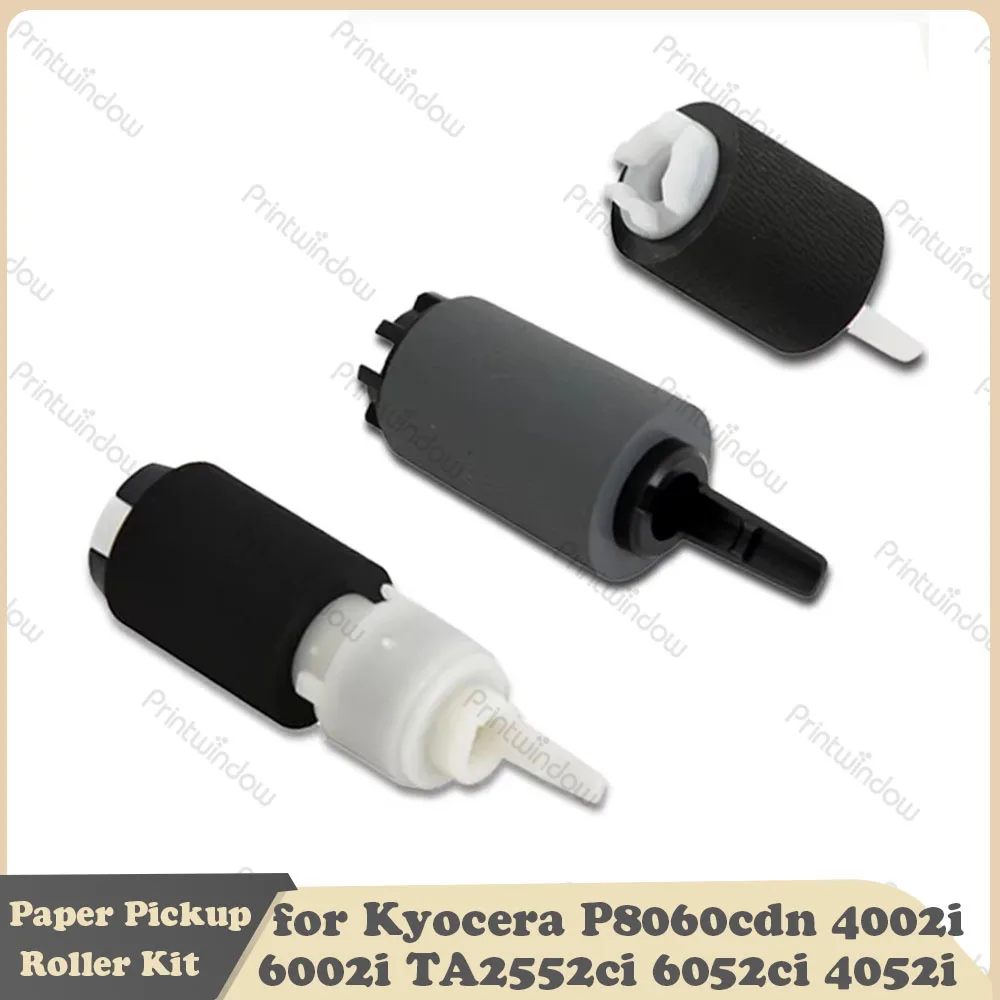 3Sets Original New Paper Pickup Roller Kit for Kyocera ECOSYS P8060cdn P8060 4002i 6002i TA2552ci 6052ci 4052i 6052ci 5002i