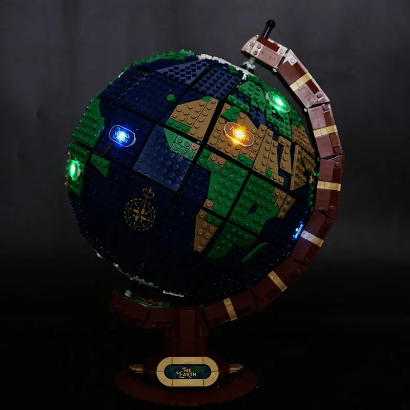 LED Light Kit For LEGO 21332 The Globe compatible 1332 Lamp Ideas DIY Gift (Not Include Building Blocks Bricks Kits Sets Model)