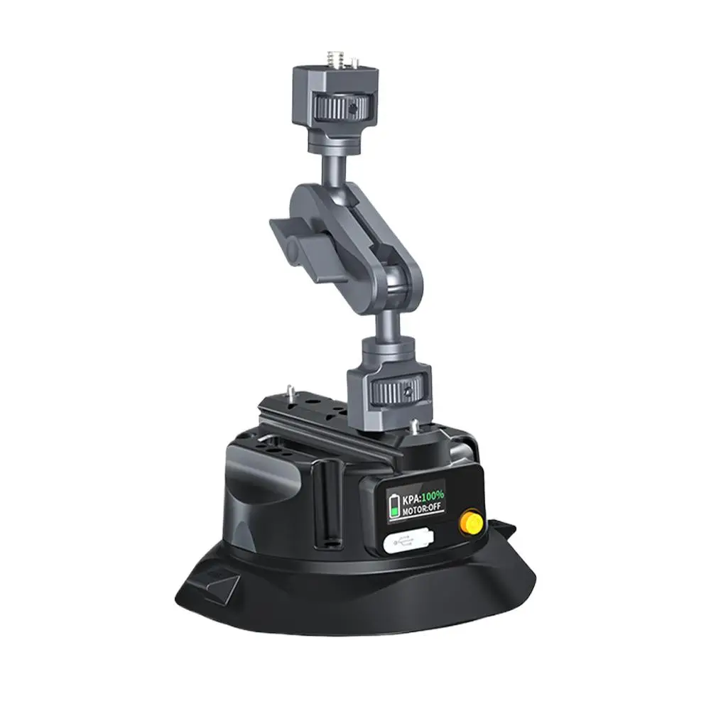 

High-Power Electric Camera Suction Cup Heavy-Duty Vacuum Force Mount for Camera Action Cam Phone