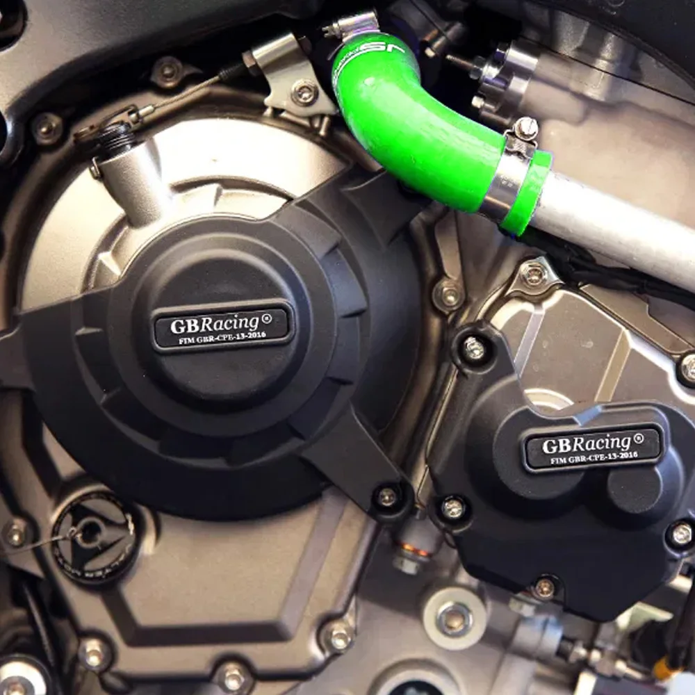 ملحقات الدراجات النارية لـ KAWASAKI Ninja ZX-10R (2011-2025) حماية أساسية GBRacing نبض القابض وغطاء المولد #3
