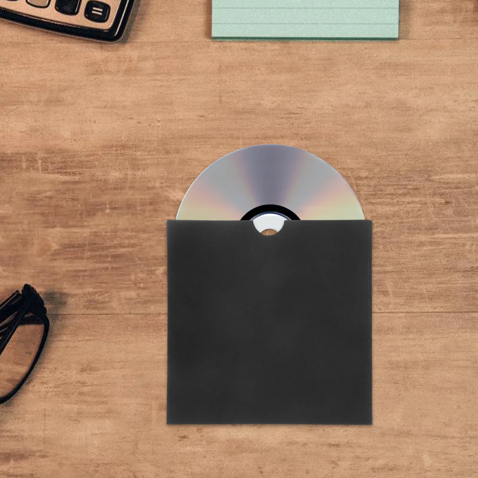 25Pcs Cd Dvd Kraft Paper Envelopes Heavy-Duty Tear-Resistant Storage Sleeves for Disc Protection Dust Moisture Scratching