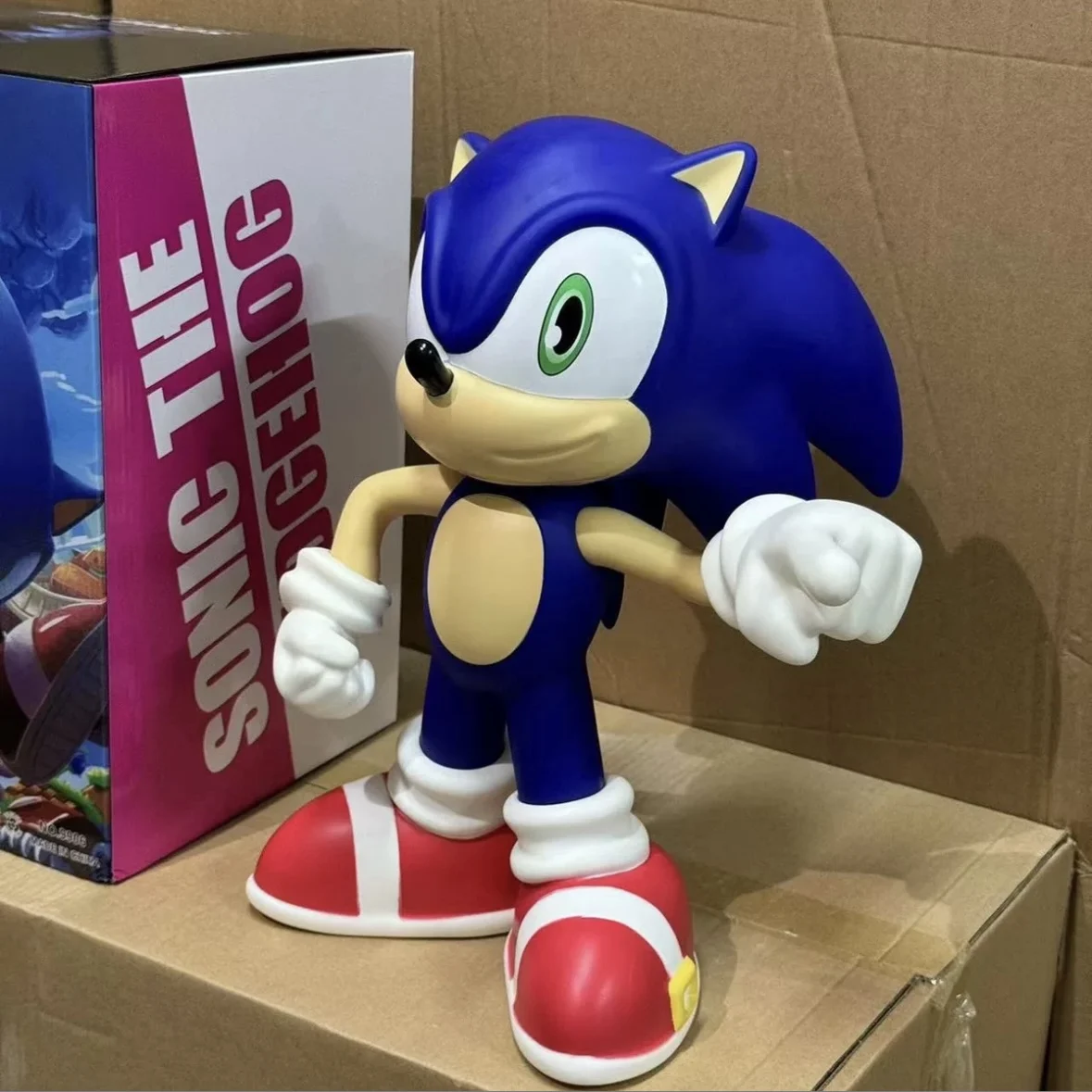 42cm Hot Selling Sonics Film and Television PVC Character Toy Hedgehog Shadow Tail Figure Model Dolls Children Animal Toys