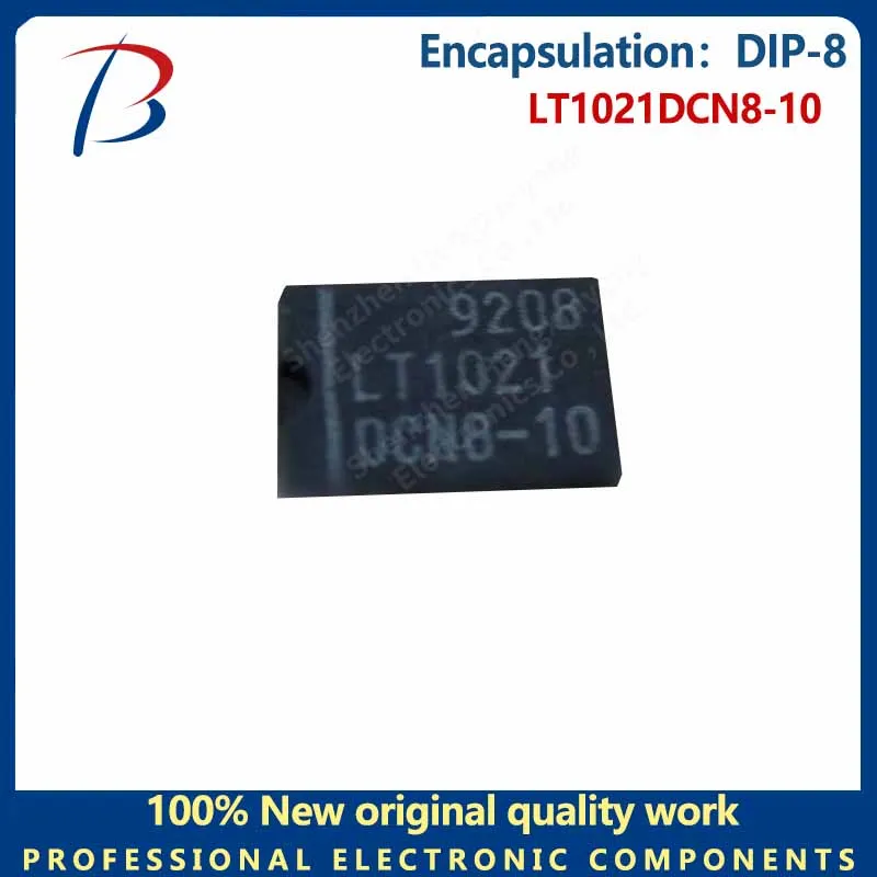 10pcs LT1021DCN8-10 In-line DIP-8 Ultra low drift precision reference and noise