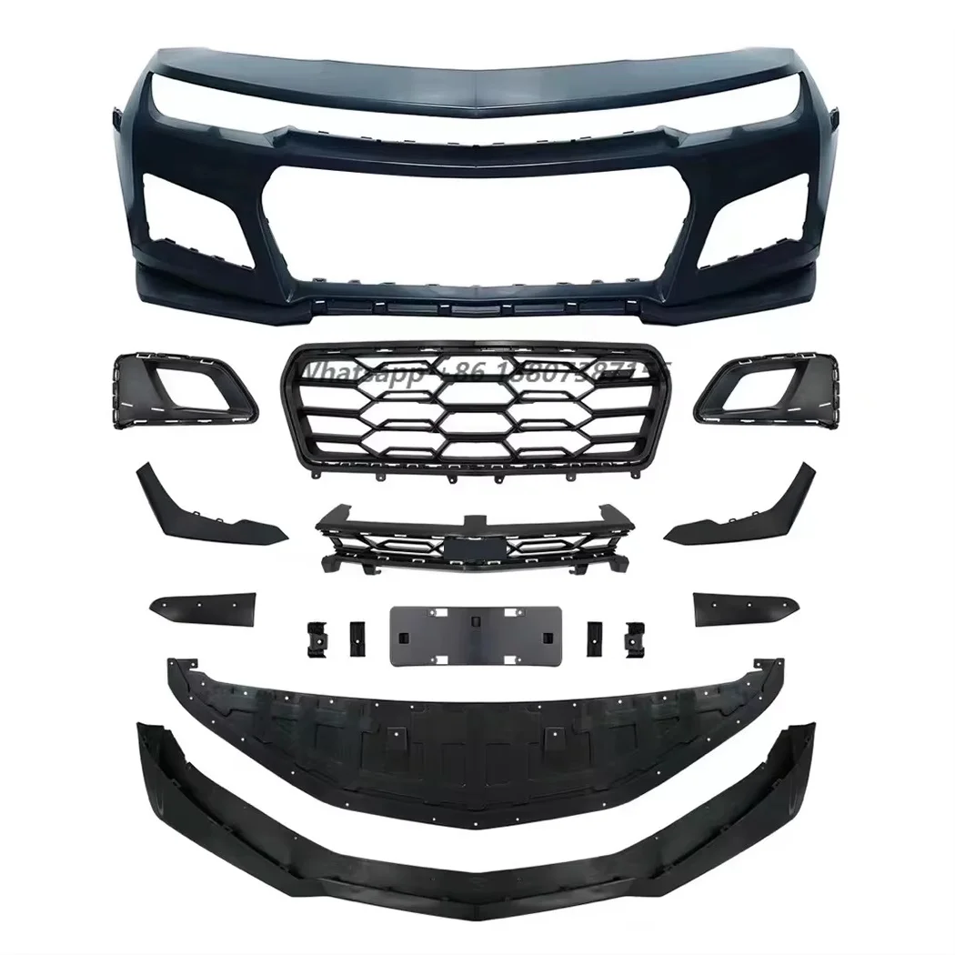 Auto Parts 5th Change 6th Gen ZL1 for Camaro BodyKit for  Camaro 2010-2015 Upgrade for Camaro ZL1 Front Bumper BodyKit