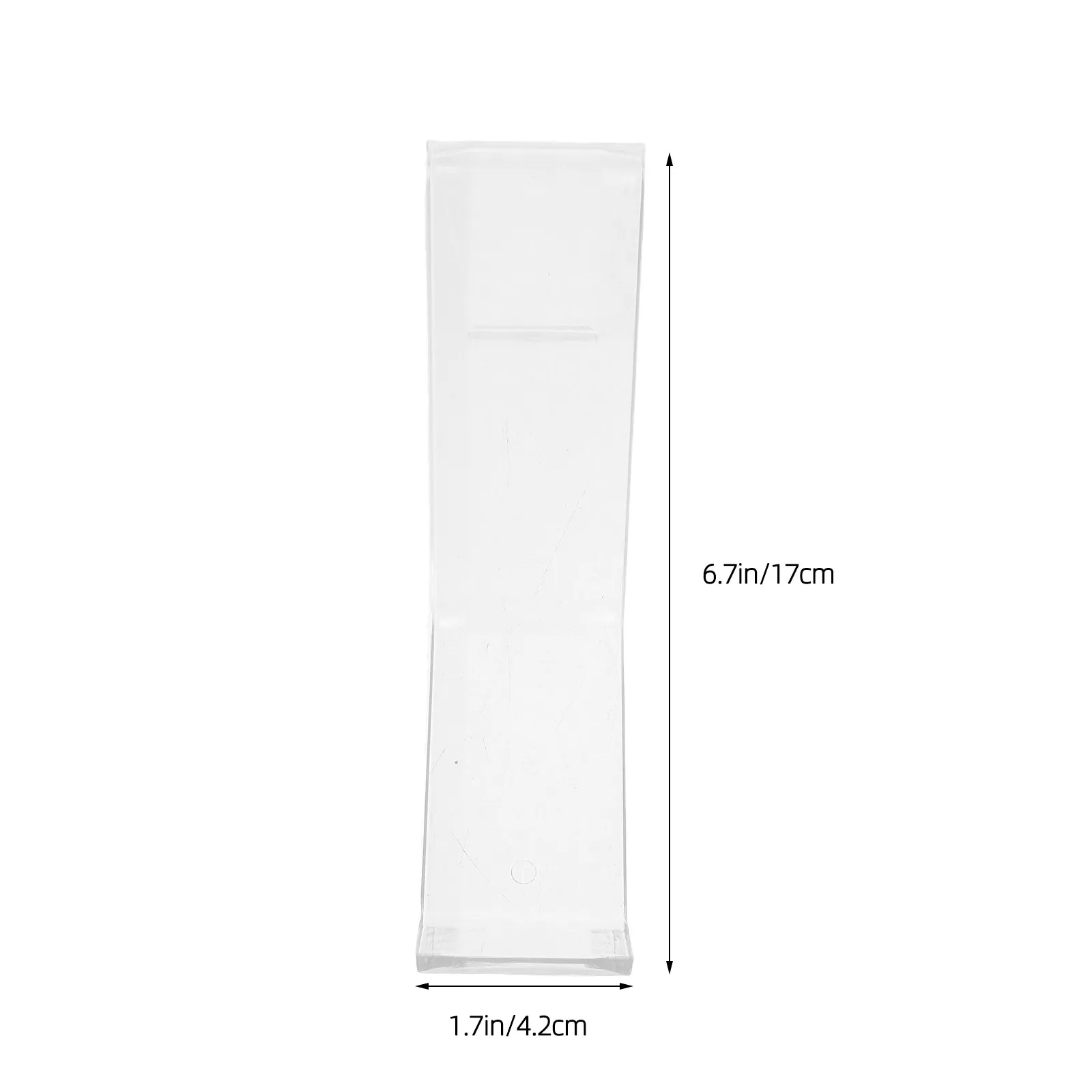 4Pcs Clear Acrylic Shoe Display Stand for Store Retail Sneakers Display Rack High Transparency Scratch Resistant Lightweight