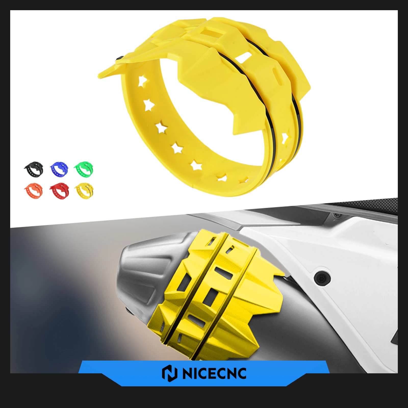 

Universal For Suzuki DR-Z400S DR-Z400SM EM 85 125 250 450 Yamaha YZ 65 80 85 125 250 250F 450F WRF Exhaust Tail Pipe Protector