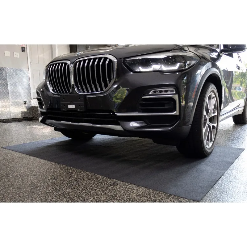 Robuste Garagenmatte; 8 Fuß lang x 5 Fuß. Breit – GMCW852PDQ – Wasserdichter Bodenbelagschutz.