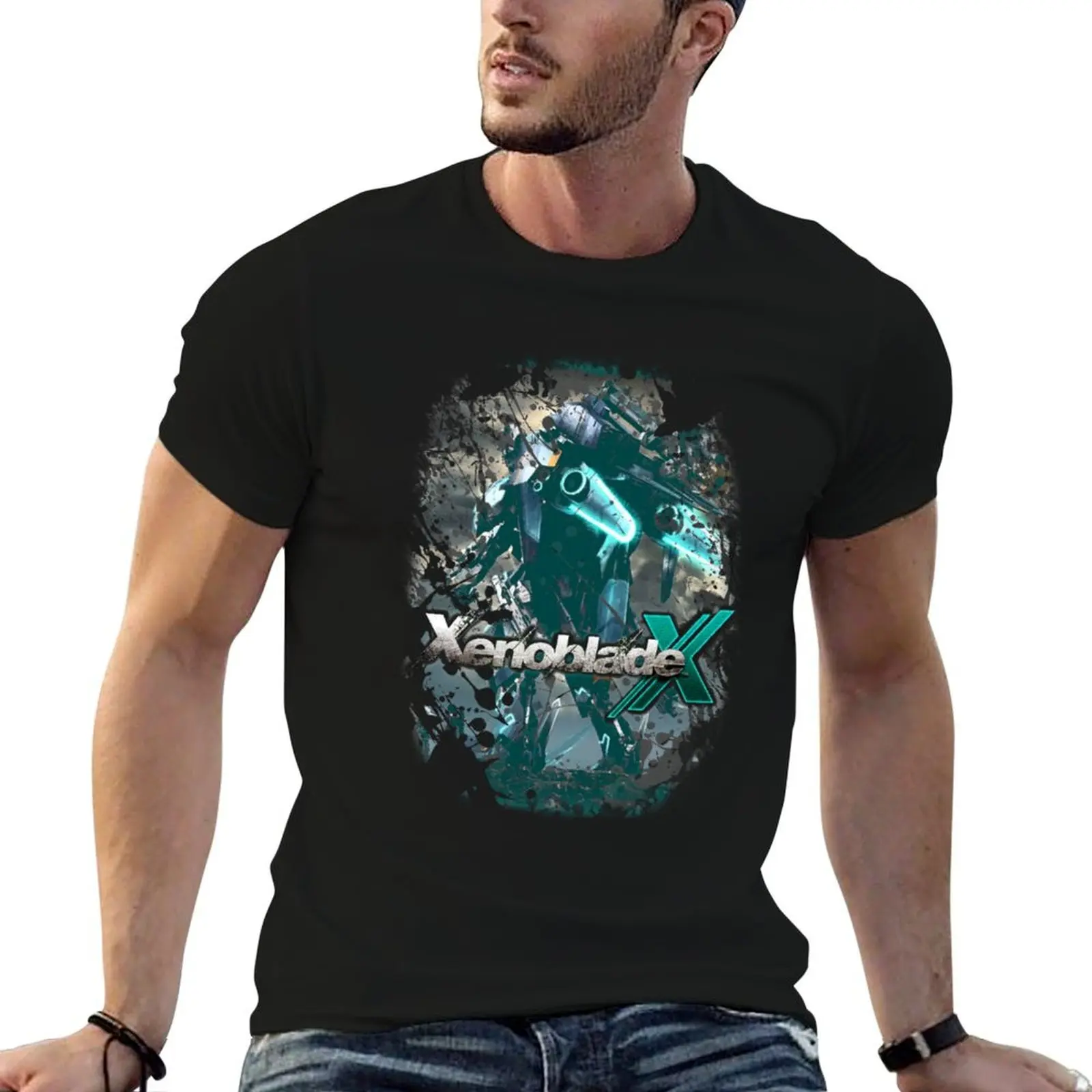 Xenoblade Chronicles X T-Shirt cotton t shirts high quality man t shirt luxury g man t shirts for men T-shirt — купить у AliExpress WW