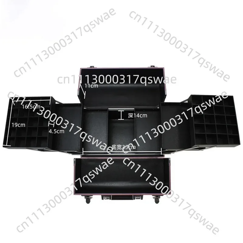 Portable large-capacity storage box Professional toolbox is suitable for storage