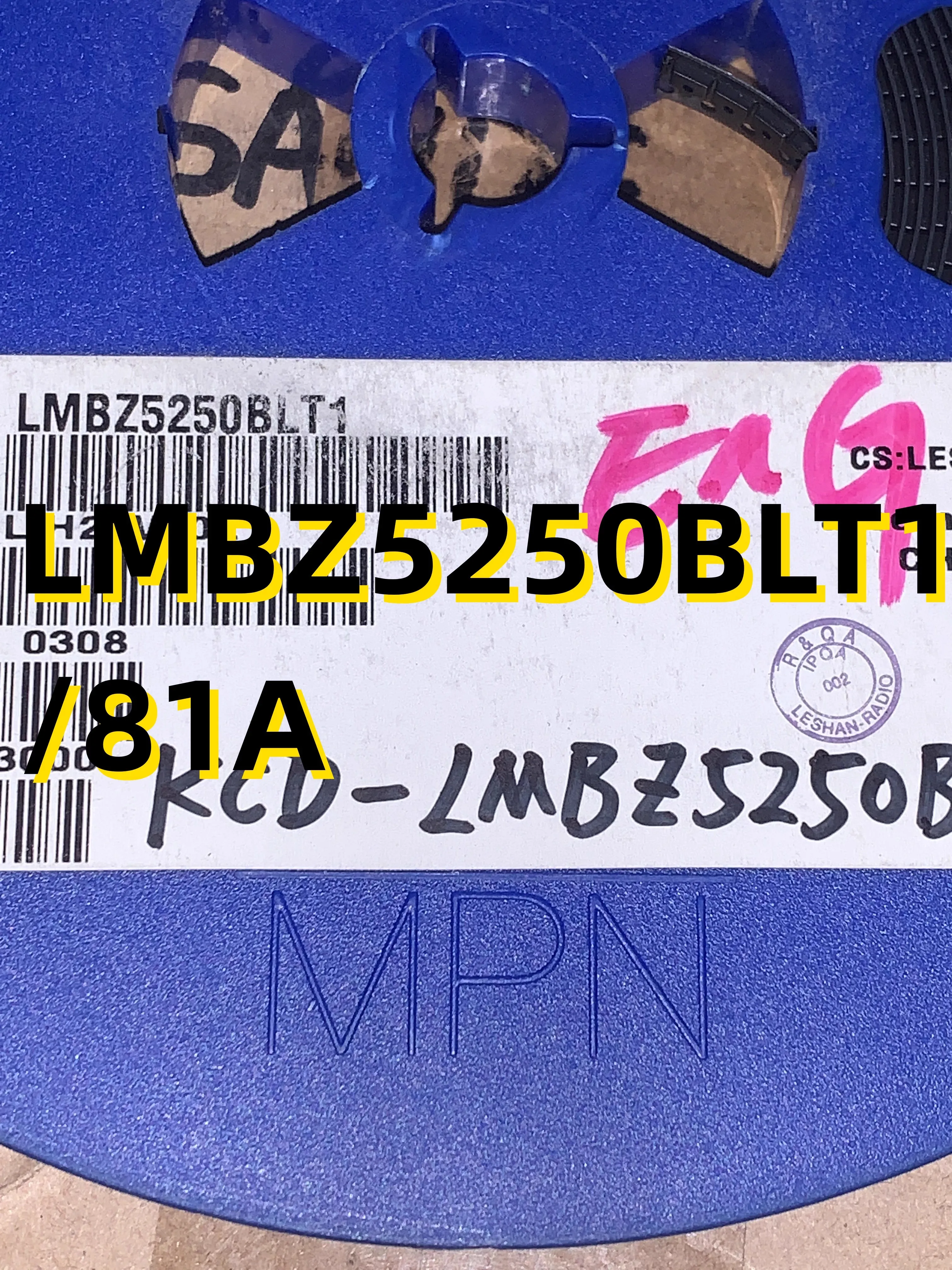 100 قطعة LMBZ5250BLT1/81A 03+ SOT23