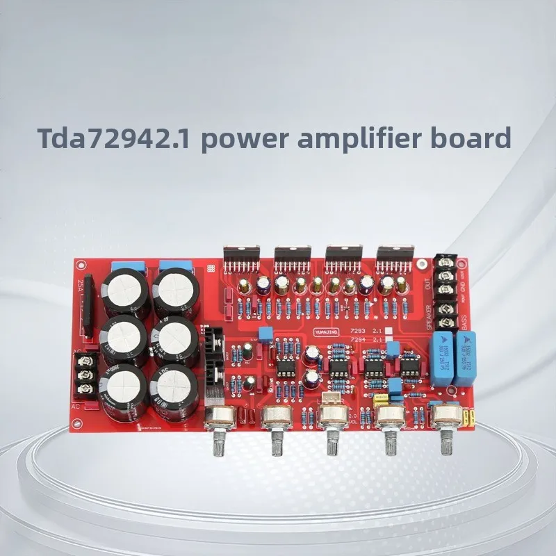 TDA7294 2.1 Channel Hi-Fi Audiophile Amplifier Board High Power 2.1 Channel Subwoofer Finished Board