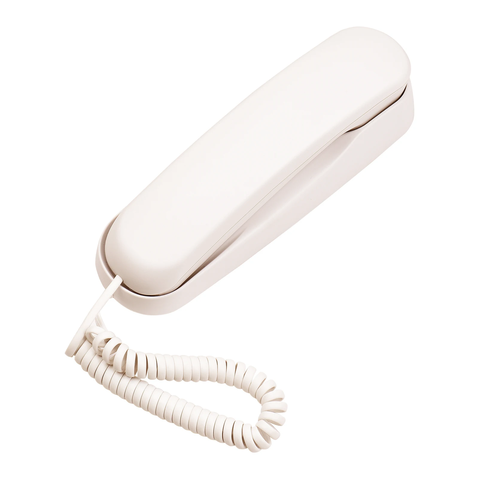 Mini Desktop Corded Landline Phone Fixed Telephone Wall Mountable Supports Mute/ Pause/Redial Functions for Home Hotel  Bank