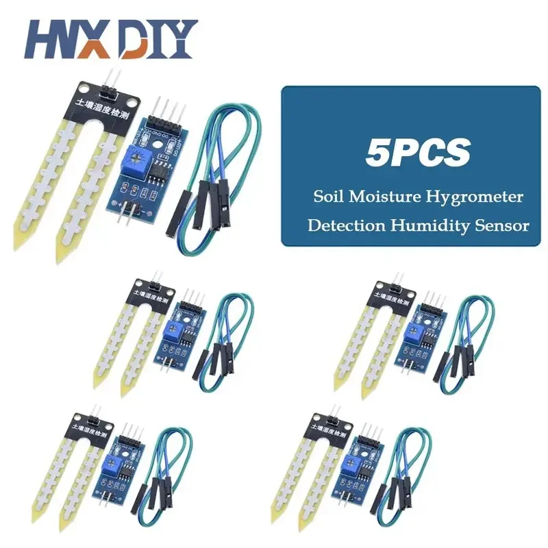 5/10pcs Soil Moisture Hygrometer Detection Humidity Sensor Module For arduino Development Board DIY Robot Smart Car
