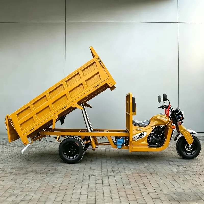 for Heavy Duty Yellow Five Wheeled Tricycle African Project Cargo Three Wheeler Motorcycle Agricultural Household Quality